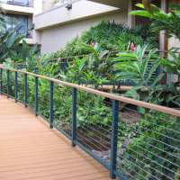 Lower cost stainless steel cable railing systems wire cable balustrade