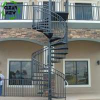 CLEAVIEW FURNISHING wrought iron indoor fabricated metal stairs